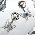 thumbnail image 2 of DESIGNICE 2026 New 2Pcs Keychain,Shape-Retaining Alloy Material Keychain Accessories,Fits Keys,Phones,and Bags Keychains Women,Color Mixing, 2 of 3