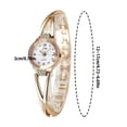 thumbnail image 3 of Resicozy Womens Wrist Watches 2026 Casual Small Thin Bracelet Quartz Watch Dainty Gifts Gold, 3 of 4
