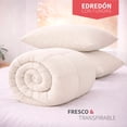 thumbnail image 2 of ALVANA Set de Edredón 3 Piezas Acolchado Extra Grande Hipoalergénico Relleno Suave de Microfibra Down Alternative Ideal para Todo el Año Uso como Edredón o para Funda Duvet, 2 of 6