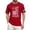#01 Red, variant on 250th Anniversary American Shirts for Men 1776-2026 American Flag Print Short Sleeve Crew Neck Tees Big and Tall Relaxed Fit Workout Summer Muscle Tops, Orange, #01 Orange