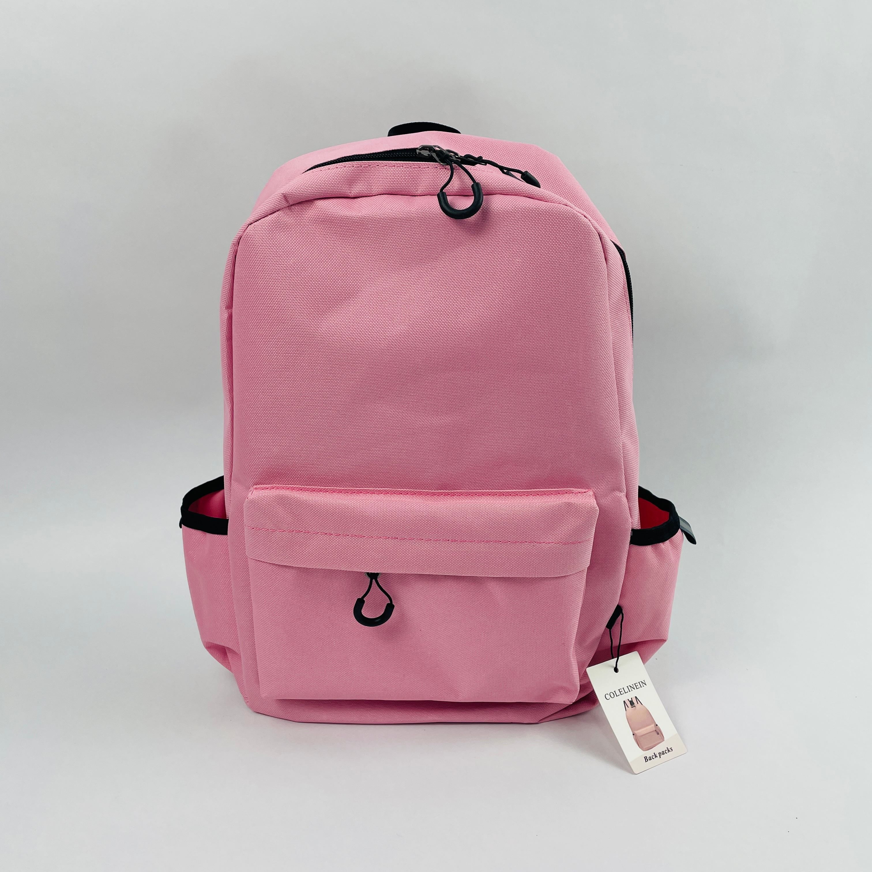 black leather handbag backpack Women Black Travel Backpack Rucksack Faux-Leather Bag