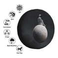 thumbnail image 4 of Goofa Astronaut Sitting On Mercury Planet Pattern Universal Tire Cover for Jeep, SUV, Truck, and Trailer – Waterproof, UV-Resistant,Easy to Install, Fits 14"-17" Tires-14 inch, 4 of 6