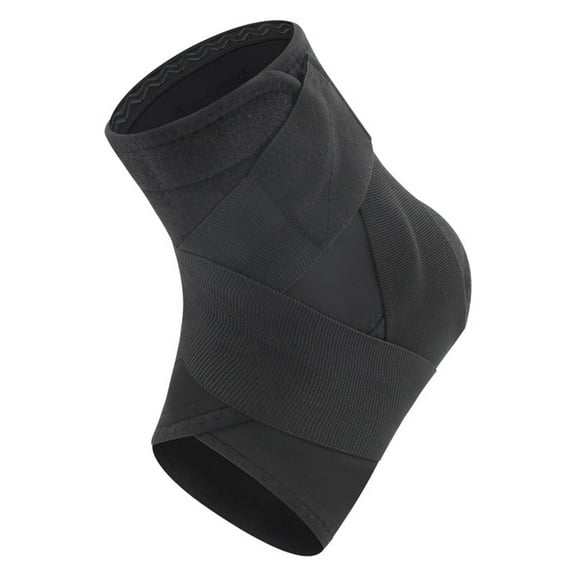 Toudaret 1Pc High-Elastic Ankle Wrap Ankle Brace Support with Fastener Tape Adjustable Compression Ankle Sleeve