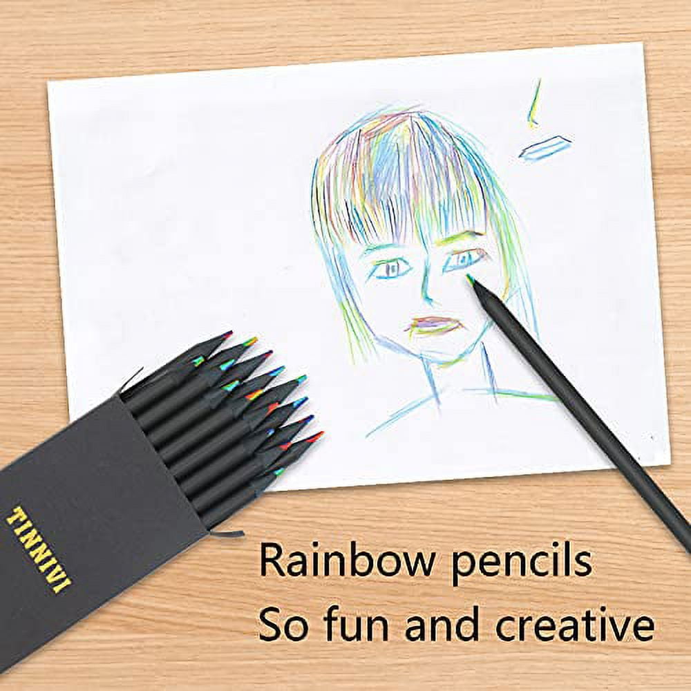 TINNIVI Rainbow Colored Pencil – K. A. Artist Shop