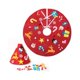thumbnail image 4 of [Falda para árbol de Navidad] Adornos para la base del árbol de Navidad, accesorios de decoración para el suelo, delantal de fieltro para árbol de Navidad, 4 of 5
