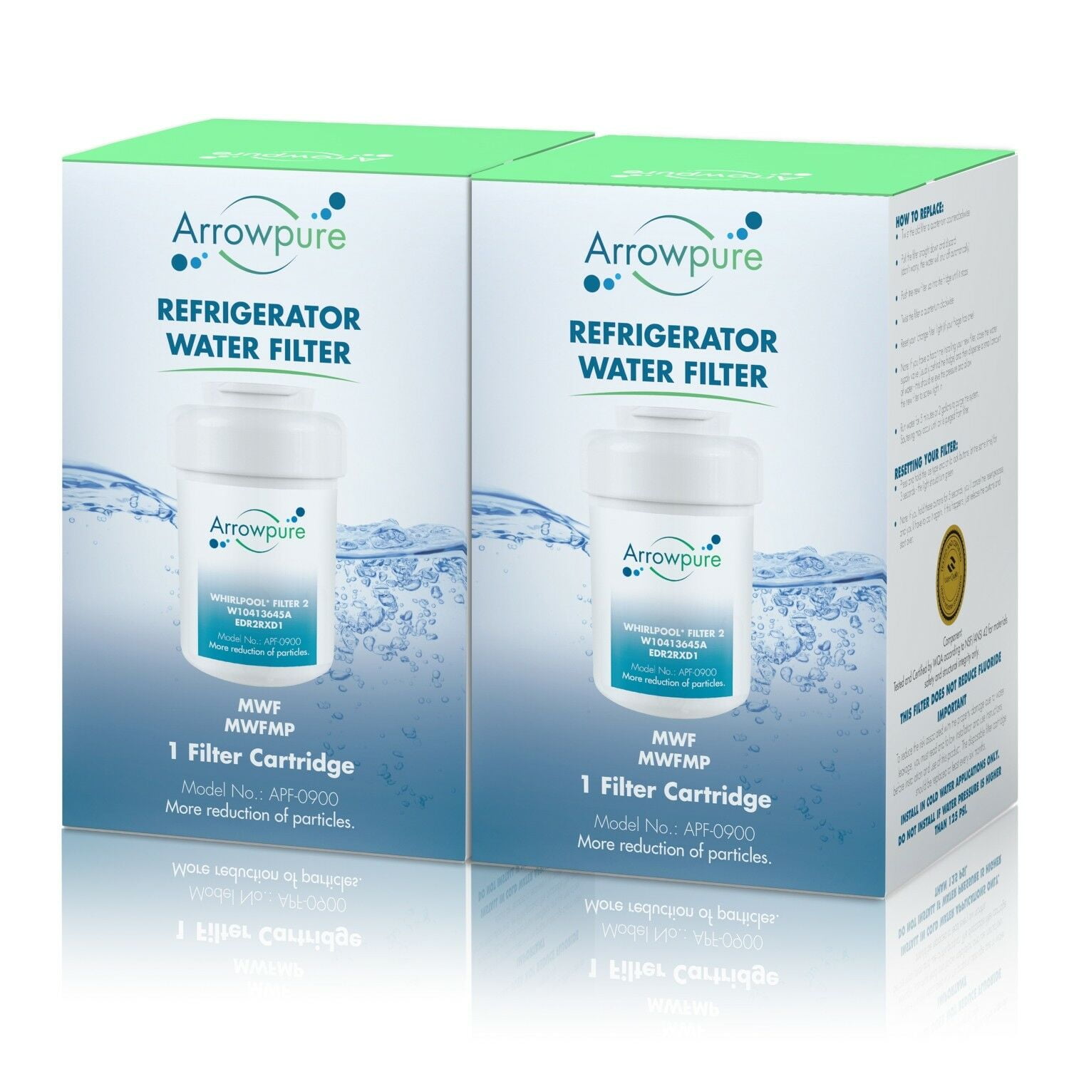 Arrowpure MWF SmartWater Refrigerator Water Filter Replacement