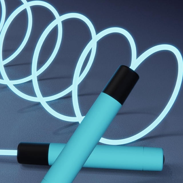 Cuerda para saltar brillante, cuerda para saltar, cuerda para saltar LED para niños y adultos, Fitness