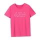 thumbnail image 4 of Camiseta de Verano con Cuello Redondo para Mujer, para Ir de Compras, Regalo Del Día de San Valentín M, 4 of 7