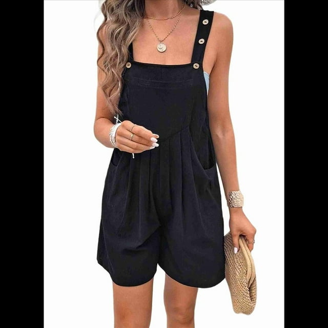 Mono Corto de Color Liso Negro Talla S