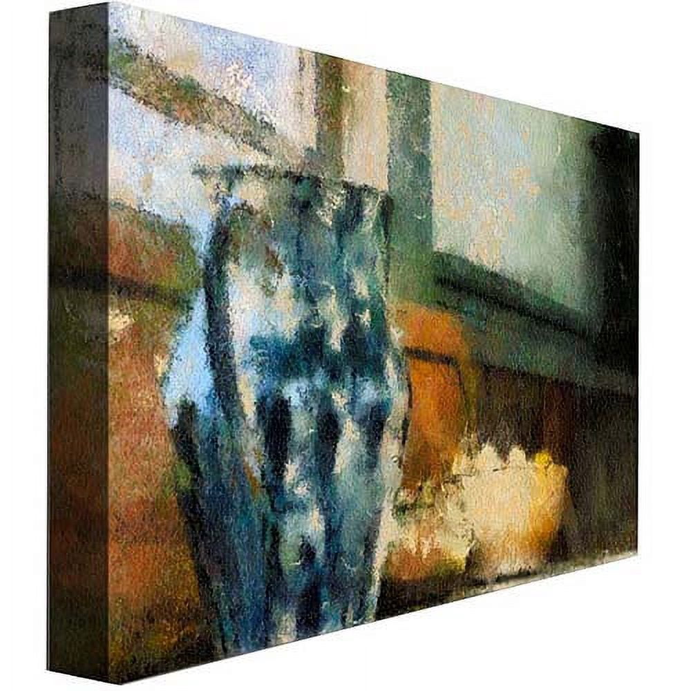 Trademark Fine Art "Still Life with Blue Jug" Canvas Wall Art by Lois Bryan