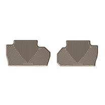 WeatherTech All-Weather Floor Mats compatible with Silverado LD 1500, Sierra 2500HD/3500HD, Silverado 2500HD/3500HD, Sierra 1500, Sierra 1500 Limited, Silverado 1500 - 2nd Row, Tan
