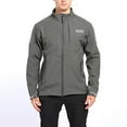 thumbnail image 2 of Vedolay Coats for Men Open Front Coat for Men Jacket Grey,2XL, 2 of 5