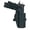 Black, variant on Springfield 1911 DS Prodigy 5in Paddle Holster Black / Left Hand by Rounded Gear