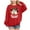 Red, variant on CAUYDY Kids Girls Halloween Ghost Printed Hoodie Sweatshirt Long Sleeve Front Pocket Hoodies Cute Tops for Toddler Girls(Red,5Y)