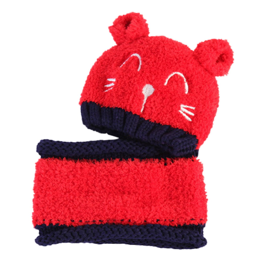 1-3 Years Baby Toddler Kids Boy Girl Knitted Lovely Spire Soft Hat Sweater Caps