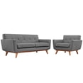 thumbnail image 6 of Modway Engage 2 Piece Sofa Set in Wheat, 6 of 32