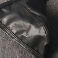 thumbnail image 4 of ZQUUVOU Men's T Back Briefs Solid Color Faux Leather Low Underwear (Black,S), 4 of 9