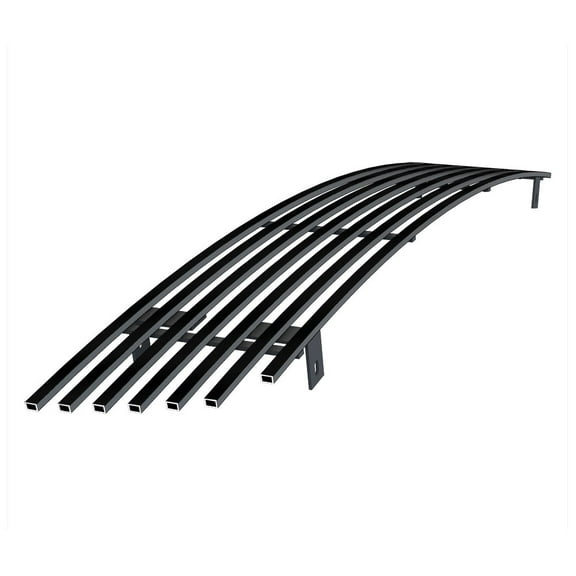 APS Compatible with Toyota 4Runner 1996-1998 Main Upper Stainless Steel Black 8x6 Horizontal Billet Front Grill Grille Insert T85481J