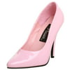 Womens Dress Shoes 5 Inch Heels Pink Patent Pumps Pointed Toe Shoes Classy