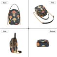 thumbnail image 3 of FORMRS Crossbody Bag for Women Quilted Travel Shoulder Cell Phone Purse with Chain Strap Handbag, Black Mushroom Pattern, 3 of 7