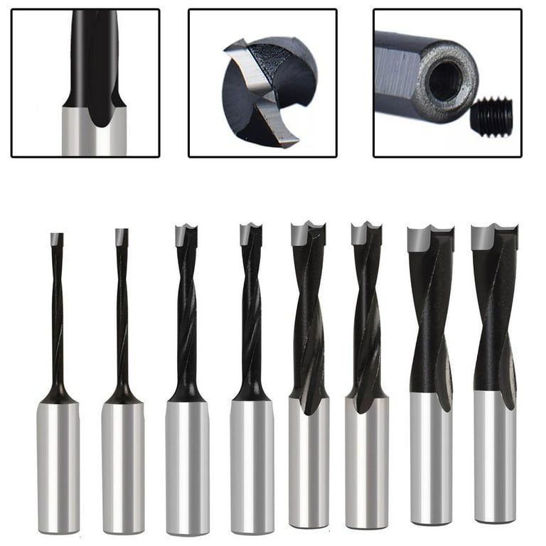 Woodworking Forstner Drill bits Hole Opener three in reversible Gang Drill Walmart