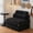 Black, variant on Pinmoco Folding Sofa Bed, Corduroy Convertible Sleeper Sofa with Pillow, Foldable Chair Bed with Back Support for Living Room & Bedroom, Beige
