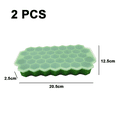 thumbnail image 2 of Bandeja para Hielo, Bandeja para Hielo para Hacer Hielo Hexagonal, Incluye 2 Bandejas, 2 of 5