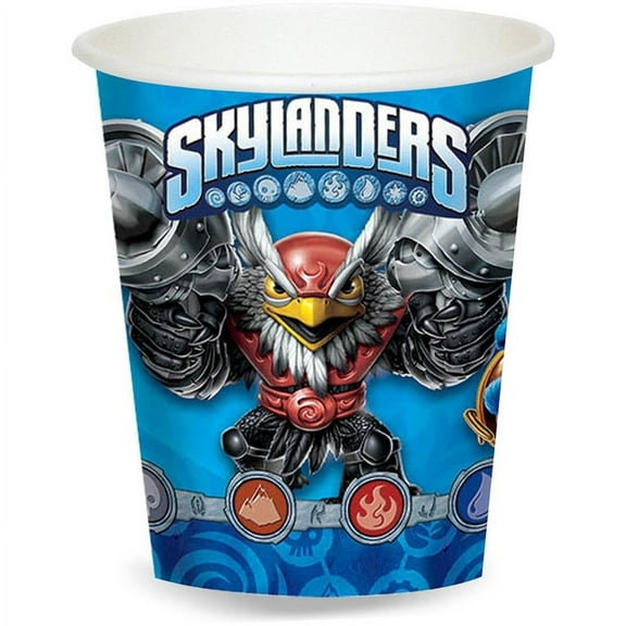 Skylanders 9 oz Paper Cups, 8pk