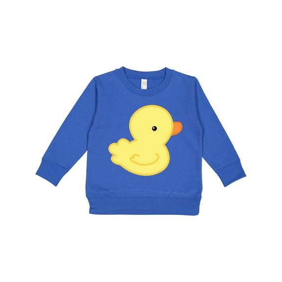 Inktastic Yellow Baby Duck Toddler Sweatshirt