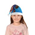thumbnail image 5 of Saiise Mario J Christmas Hat,Santa Hat for Kids & Baby,Xmas Hat,Unisex Velvet Classic Santa Claus Hat for New Year Party, 5 of 6