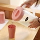 thumbnail image 5 of Juego de botellas de agua fría con tapa de 0.5 litros, aptas para bebidas frías o calientes, como latas de refresco de limón y té helado, con 4 tazas., 5 of 6