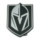 thumbnail image 1 of Fanmats 24550 Vegas Golden Knights Emblema De Coche De Metal Cromado 3D, 1 of 2