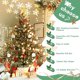 thumbnail image 3 of Árbol de Navidad con luces de estrellas y proyector LED giratorio de copos de nieve, 3 of 5