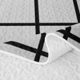 thumbnail image 5 of Manfei Geometric Check Quilt Full,Modern Checkered Full Bedspread Sets,Gray Black,3 Pieces,1 Coverlet and 2 Pillowcases, 5 of 7