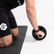 Skelcore Ab Wheel Roller W/ Non-Slip Foam Handles Portable Fitness Equipment