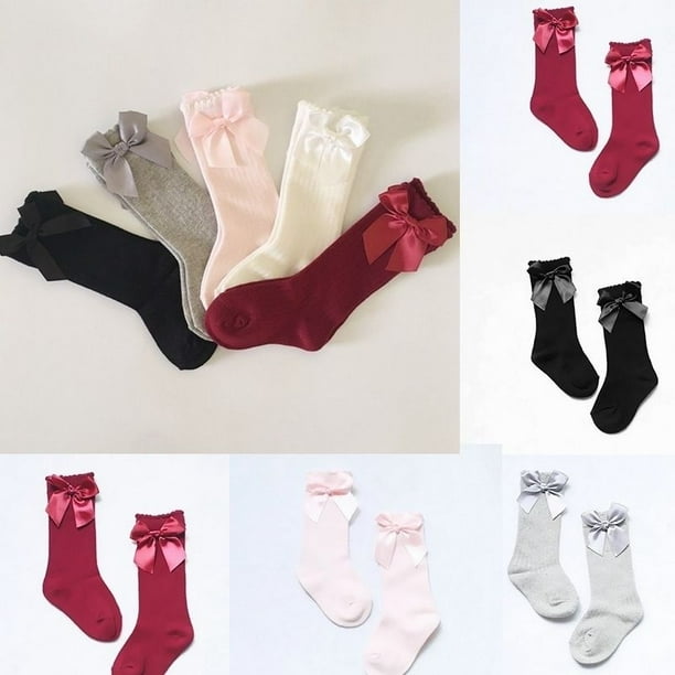 knee high socks and booties