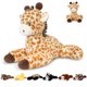 thumbnail image 1 of Niño Niuniu Papá Jirafa de Peluche con Peso 1.5 kg para Niños, 1 of 8