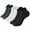2Black/2White/2Dark Gray, variant on 6 Pairs Ankle Socks for Women Men Heel Tab Athletic Running Socks