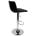 thumbnail image 3 of Best Master Tabouret de Bar Pivotant Réglable en Similicuir en Noir (Lot de 2), 3 of 3