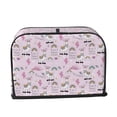 thumbnail image 2 of Haiem No Drama Llama Print Toaster Covers 2 Slice Wide Slot,Bread Dust Cover & Fingerprint Protection,Bread Machine Cover,Appliance Covers, 2 of 7