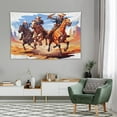 thumbnail image 6 of Tapestry Vintage Western Cowboy Wall Hanging 3D Printing Wall Tapestry for Dorm Living Room Bedroom, 6 of 6