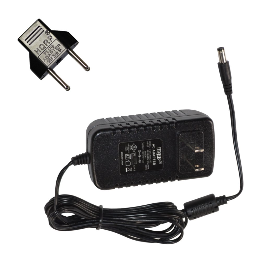 HQRP 12V AC Adapter for Uniden AD140U, AD140UP, BADG0845001, BCT7, BCT8