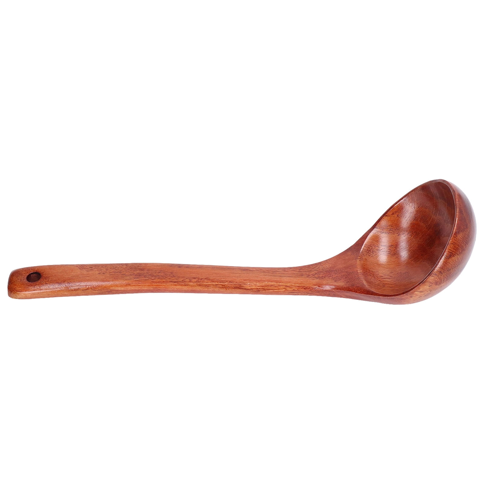 Wood Soup Spoons, Wooden Spoon High Temperature Resistance Ergonomic