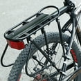thumbnail image 3 of Bike Rear Seatpost-Mounted Outdoor Luggage Bicycle Rear Cargo Rear carrier rack Bicycle Holder Rack Full Quick Mount, 3 of 7
