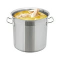 thumbnail image 6 of Stainless Steel Stock Pot 17L/ 4.49Gallon Cookware Large Soup Pot w/Lid, 6 of 24