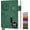 Green, variant on Large 366-Page A5 Leather Journal for Women: Portable 5.9"Ć8.4" A5 size with 366 college ruled pages, ample space for daily diaries, travel logs, schedules and creative writing.