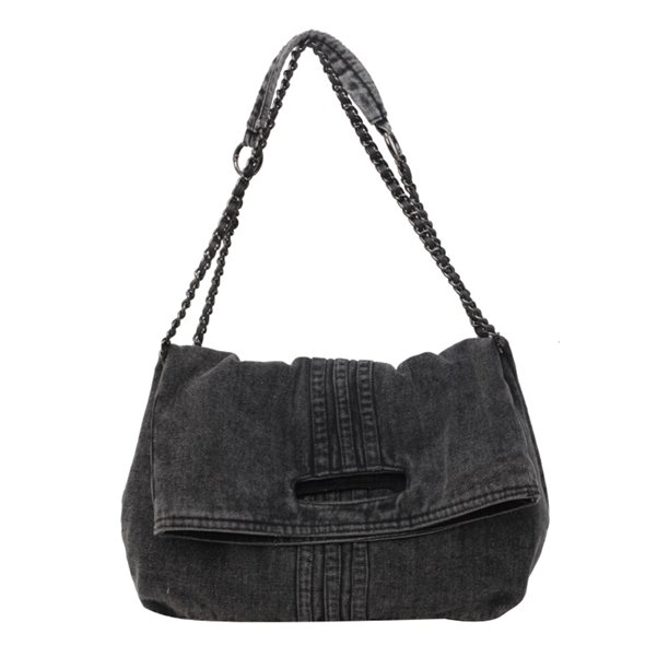 Bolso Mensajero Mezclilla Casual para Mujeres Compras Viajes