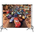 thumbnail image 5 of Disney Cars decoraciones de fiesta de cumpleaños para niños, globos de Rayo McQueen, vasos de papel, plato, vajilla desechable para Baby Shower, suministros, 5 of 5