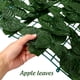 thumbnail image 5 of 1 Rollo de cobertura artificial Fake Ivy Garden Garden Pantalla de privacidad Muro de vid para el balcón Patio al aire libre (Hojas de manzanas), 5 of 5