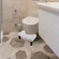 thumbnail image 4 of HEALEEP 1Pack Toilet Squat Stool with Durable Plastic Construction and Anti-slip Base in Gray, 4 of 8